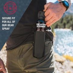 Feloiy BEAR Attack Deterrent Spray 11oz w/ Holster Outdoor Self-Defense