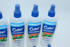 QTY:12 Cutter Skinsations Insect Repellent w/Aloe & Vitamin E 7.5 Oz Clean Fresh