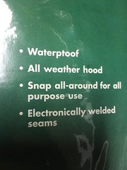 Texsport Authentic Adventure Gear Vinyl Poncho 50″ x 80″ raincoat hood 32720 NEW