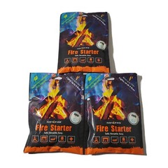 NEW Instafire MESQUITE Blend 3 Packs Great Fireplace Campfire Charcoal Emergency