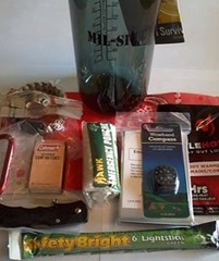 The Ultimate 12- Pc Water Bottle Survival Kit