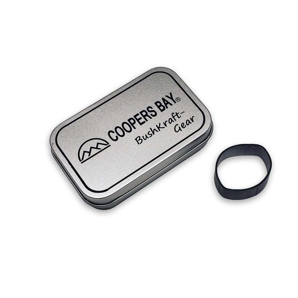 BushKraft­­™ Tinderbox Charring and Storage Tin – Standard Size