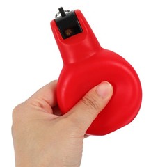 2 Pcs Portable Hand Squeeze Whistle PVC Material Outdoor Survival Camping