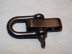 Lot of 5 Adjustable Paracord Metal Shackles