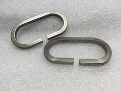 Qty: 2 Sets C-shaped Flint and Steel Fire striker with free flint and extras