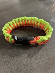 Paracord Survival Bracelet ( Large ) W/ 1/2 Buckle