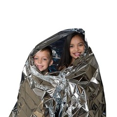 Emergency Survival Blanket Thermal Foil Bivy for Camping Outdoors
