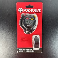 Fox 40 Classic Official Referee Game Kit – Whistle & Stopwatch