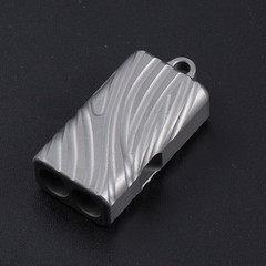 Titanium Emergency Whistle Survival Safety Whistle EDC Outdoor Pet Training Gift