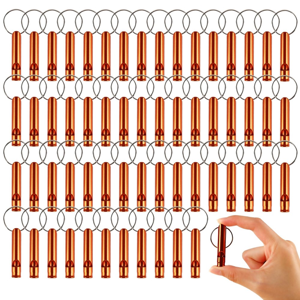 200 Pcs Emergency Whistles with Keychains, Bulk Whistles Emergency Whistle Bu…