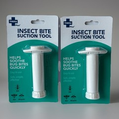 2-Pack Insect Bite Suction Tool Remover for Insect Sting & Bug Bites Thera Plus