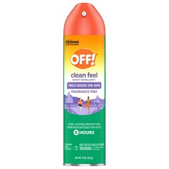 OFF Clean Feel Backyard Picaridin Mosquito Repellent Long-lasting 9 oz 4pk