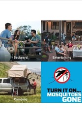 New Thermacell Rechargeable Mosquito Repellent with 20’ Protection Zone Malaria