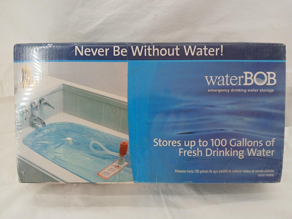 WATERBOB Emergency Drinking Water Storage 100 Gallon Survival NEW