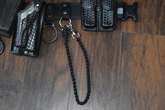 Corrections Officer/Deputy – Tactical 550 Paracord key Lanyard with swivel snap