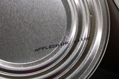 Case Of 4 #10 Cans Of Apple Drink Mix Long Term Storage Food (CASE 8b)