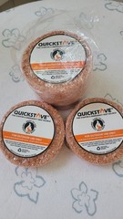 Quickstove Fire Starter Cedar Wax Discs 5-Pack Easy to Use For Outdoor Use