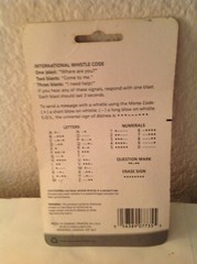 2010 Cochlan’s Wilderness Signal Whistle No. 7735 – NIB