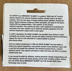 MPI Outdoors Space Brand Emergency Survival Blanket 56″x 86″ NIB