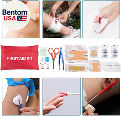 254 in 1 Survival Kit, First Aid Kit Survival for Outdoor Emergencies Includes H