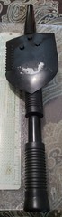 Coleman Camp Backpack Shovel Pick Saw Coleman Foldable & Breaks Down Shorter