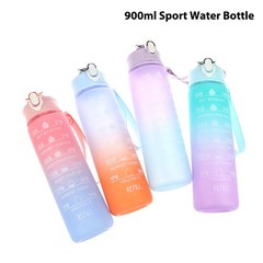 900ML Sport Water Bottle Leakproof Bottle Drinking Outdoor Travel Water Bottle