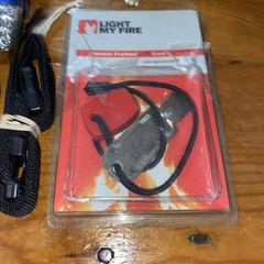 Light My Fire Swedish Original Firesteel Radios Whistle Fans Survival Lot # SL