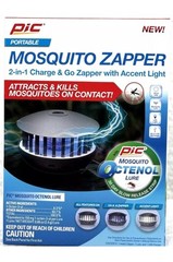 💙 PIC 2-In-1 Indoor and Outdoor Mosquito Insect Zapper Charge & Go Portable
