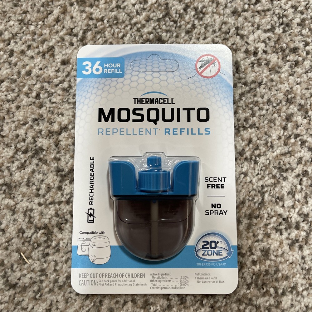 Thermacell Mosquito Radius Zone 36-Hour Outdoor Mosquito Control Repeller Refill