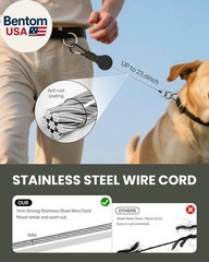 3 Pcs Paracord Lanyard Set with Retractable Keychain – Long & Short Heavy Duty L