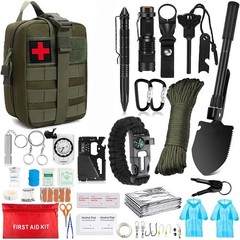 Tactical MOLLE Medical First Aid Kit Military Combat Trauma Kit EDC Bag