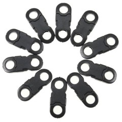 30/50X Buckles Black For Paracord Bracelets Plastic Safety Clasp Side Release