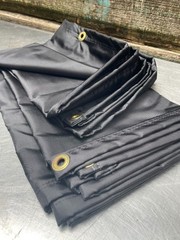 Panel Marker Aerial Liaison Government Issue Military BLACK NYLON 12’L x 28″W