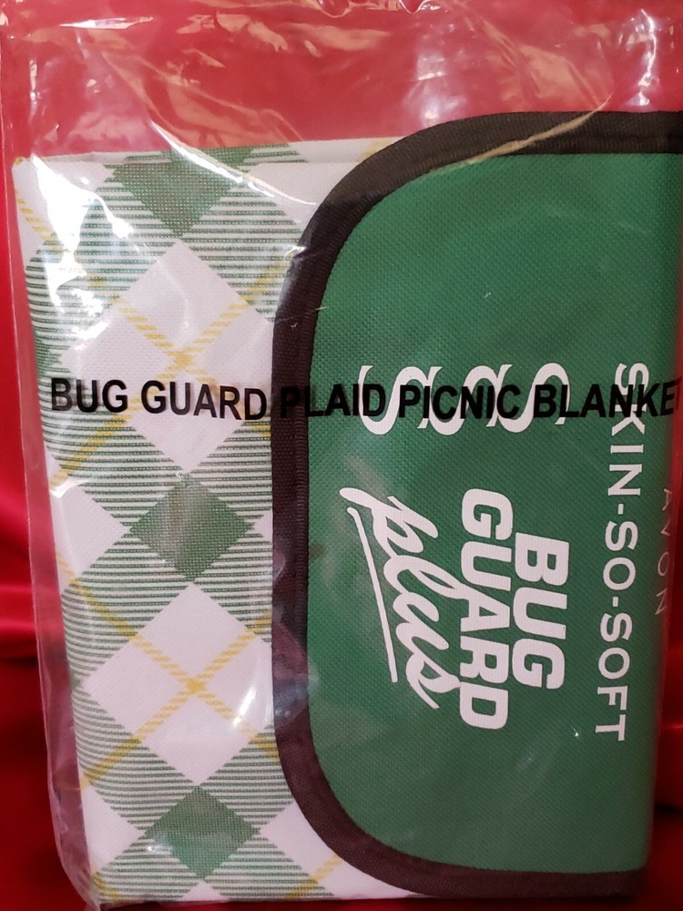 Avon Bug Guard Picnic Blanket 52 x 32 – NEW Unopened