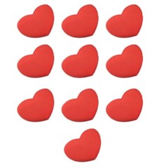 10Pcs Silicone Tennis String Dampener Heart Shape Tennis Racket Damper