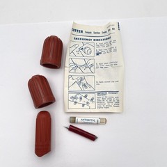 Vintage Cutter Compak Snake Bite Kit Suction Medical Emergency First Aid 1960s