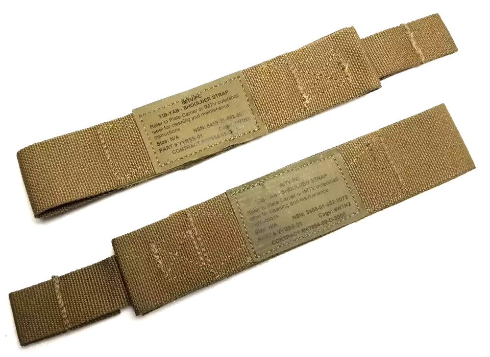 QTY 2 US Military USMC IMTV / PC Yib-Yab Shoulder Strap NSN 8455-01-582-8072 NEW