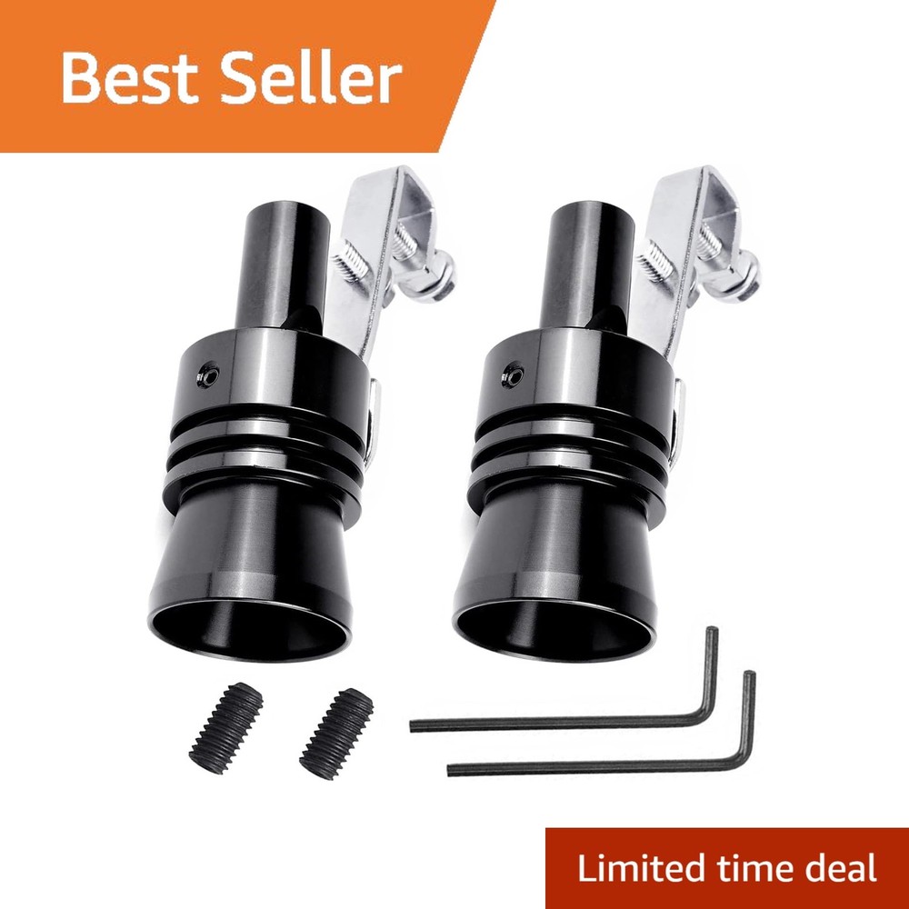 Xximuim Turbo Whistle XL Black 2pcs