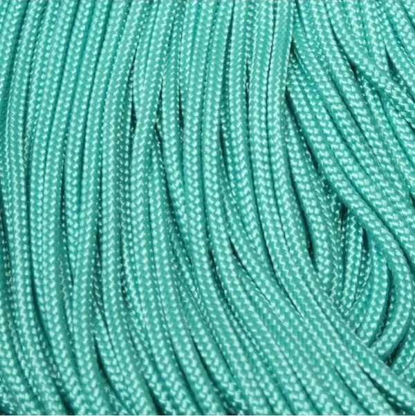 325-3 Paracord Turquoise 100 FT USA MADE & SELLER same day shipping