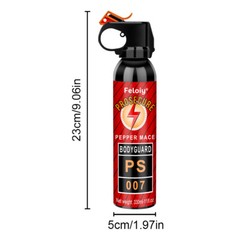 Feloiy Bear Spray Powerful Stream Strongest Legal Formula 11 Ounce 30 Ft