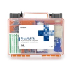260 Piece All Purpose Emergency Trauma Kit Home Car Travel First Aid Kit 12 Pack
