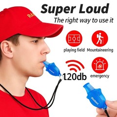 Sports Referee Coach Whistle，Bulk Dolphin Shape Pealess Plastic Whistles with…