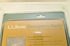 NEW Eton LL Bean FR-200 Emergency Radio Short Wave AM FM Hand Crank Green