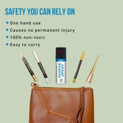 5 Pack 2oz Inert Water-Based Defensive Pepper Spray Stream