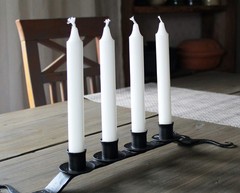 Hyoola Emergency Candles, White Short Tapers, Unscented Emergency Candle for Hom