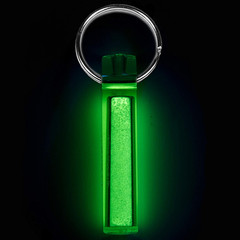 Ni Glo 2” UV Rechargeable Glowing Keychain – Multi-Purpose Glow-In-The-Dark Acce