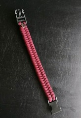 Handmade «Center Stitched Fishtail» Paracord Bracelet for a 7″ Wrist