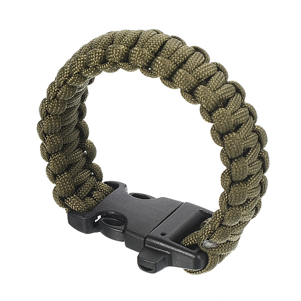 Survival Paracord Bracelets, Braided Bracelet, Dark Green