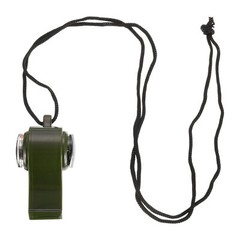 3 Pack Multifunctional Whistle, 3-in-1 Survival Whistle with Compass Thermometer