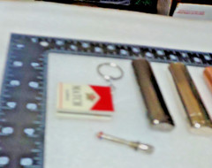 3 Vintage Cigarette Lighters not working & 1 MATCH Multitime